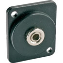 CANFORD D-SERIES 3.5mm 3-pole jack, black