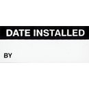 MARKERS Date installed