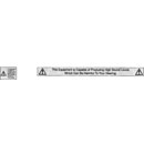 WARNING LABEL Warning - high sound levels (sheet of 10)