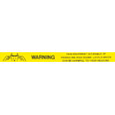 WARNING LABEL Warning - high sound levels