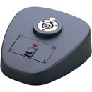K&M 29394 GOOSENECK TABLE BASE With switch