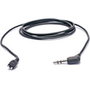 CANFORD EAD93 CABLE For acoustic drivers and wireless earpieces, 1.5m, 3.5mm right-angle plug, black