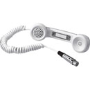 TELEX HS-6A HANDSET Black, 200 ohms, with 500 ohms mic, coiled cable, XLR 4-pin female