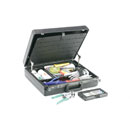 CANFORD ENGINEERS TOOL KIT Mains iron, rigid case