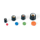 REAN C156 COLLET KNOB 15mm diameter, 6mm shaft, black