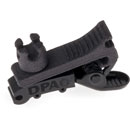 DPA SCM0013-B MICROPHONE MOUNT Single clip, for 4060 series lav, 4-way, black