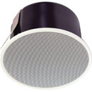 TOA PC-1860BS LOUDSPEAKER Circular, ceiling, 0.4-6W taps, 12cm, with fire dome, EN54-24, white