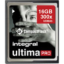 INTEGRAL INCF16G300W ULTIMAPRO COMPACT FLASH CARD  300X, 16GB