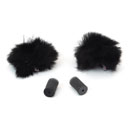 RYCOTE 065501 LAVALIER WINDJAMMER Black, pack of 2