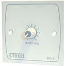 CLOUD RL-1W REMOTE CONTROL PLATE VCA, white