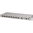 INTELIX 8002MCB-XLR MIXER Mono, 8 inputs, aux in, 1U rackmount, pads + trim on rear