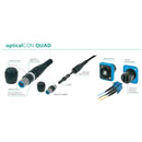 NEUTRIK OPTICALCON ADVANCED QUAD - Rugged LC Duplex Fibre Connector System