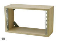 CANFORD WALLBOX With rackstrip 8U, Ash
