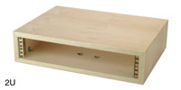 CANFORD RACKPOD Wall rack 5U, 380mm deep, Ash
