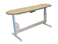 CUSTOM CONSOLES S2-02B SYSTEMTWO SHELF Motorised height adjustment, Winchester oak