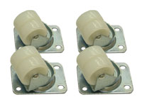 ENCLOSURE SYSTEMS 6450061 HEAVY DUTY CASTORS for 294 racks (set of 4)