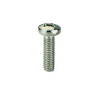 RACKMOUNT BOLTS Pan, pozi, nickel, 16mm (pack of 25)