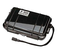 PELI MICROCASE 1040 Black, no foam