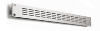 RACKVENT Rack ventilation panel 2U, slotted, silver anodised