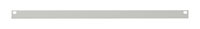 CANFORD RACK PANEL BLANK, FULL WIDTH 1/2U Steel, dawn grey