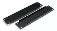 CANFORD RACK PANEL BLANK, HALF WIDTH 3U Extruded aluminium, dawn grey