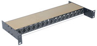 CANFORD BXM16 RACKMOUNT IMPEDANCE CONVERTER AES/EBU, 1U, 16x XLRM to BNC socket