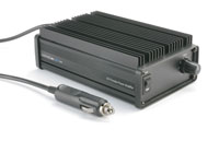 CANFORD 12V PORTABLE POWER AMPLIFIER 22W/4, 35W/2, 12V DC, black