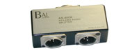 BAL AS400X AES/EBU DIGITAL AUDIO SPLITTER Balanced, 110 ohms, XLR in/out, 2 way