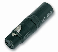 NTI -40dB ADAPTER Attenuator for MR2, MR-PRO analogue audio signal generator