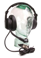 TECPRO DMH320 Dual muff headset (XLR 5 pin connector)