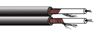 CANFORD HSS-M2 CABLE 1 core, screened, Black