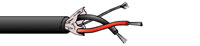CANFORD FST-M-LFH CABLE 1 pair, Black