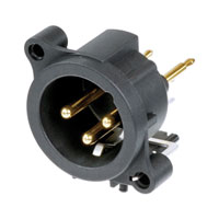 NEUTRIK XLR NC3FAH2 Female PC mounting horizontal