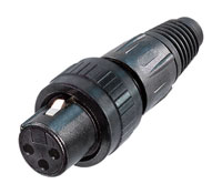 NEUTRIK XLR NC3FX-SPEC Locking socket