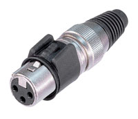 NEUTRIK XLR NC3FX-HD Female cable