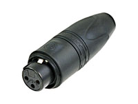 NEUTRIK XLR NC3FXX-HD-B-D Female cable