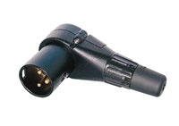 NEUTRIK XLR NC3MRC-B Male right-angle