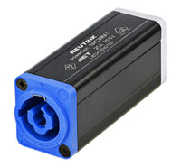 NEUTRIK POWERCON NAC3MM In-line cable coupler, 20 Amp