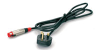 AC MAINS POWER CORDSET  XLR-LNE female - UK 13A, 2.5 metres, black