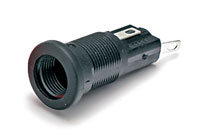 FUSEHOLDER 20mm insulating cover, red