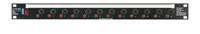 CANFORD AC MAINS POWER DISTRIBUTION UNIT 16 amp, red neon, black