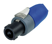 NEUTRIK SPEAKON NL4FX-2 Cable connector, red gland