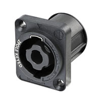 NEUTRIK SPEAKON NL4MD-H3 Panel connector, PCB mounting horizontal