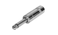 REAN NYS225L JACK PLUG Mono, metal shell, large cable entry