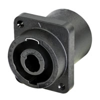 NEUTRIK SPEAKON NLJ2MD-V Panel connector, PCB mounting vertical