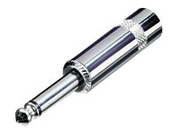REAN NYS224 JACK PLUG Mono, nickel shell