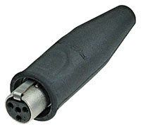 REAN RT4FC-B-W Female cable