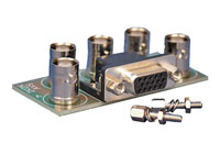 IKON DADO-OEM Wall box HDD15-BNC breakout adapter