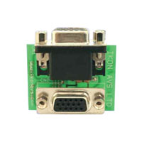 IKON DADO-90P Wall box HDD15 right-angle adapter