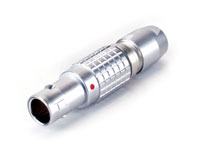 LEMO RADIOMIC CONNECTOR Type 0B cable connector, 4 pin male